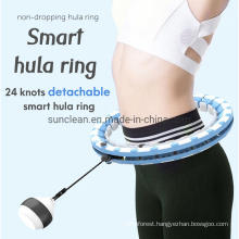 2021 Hot Amazon Hoola Hoops Plastic Smart Weighted Fitness Hula Hoop